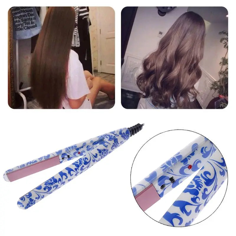 Ceramic Hair Flat Iron Styling Car Charger