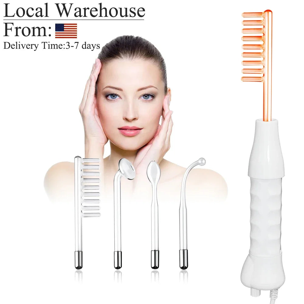 4 in 1 High Frequency Appliance Electrotherapy Hair Care