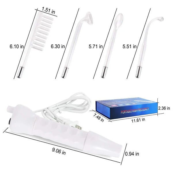 4 in 1 High Frequency Appliance Electrotherapy Hair Care