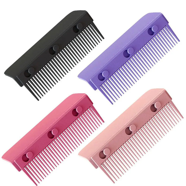 Flat Iron Comb Attachment Hair Straightener