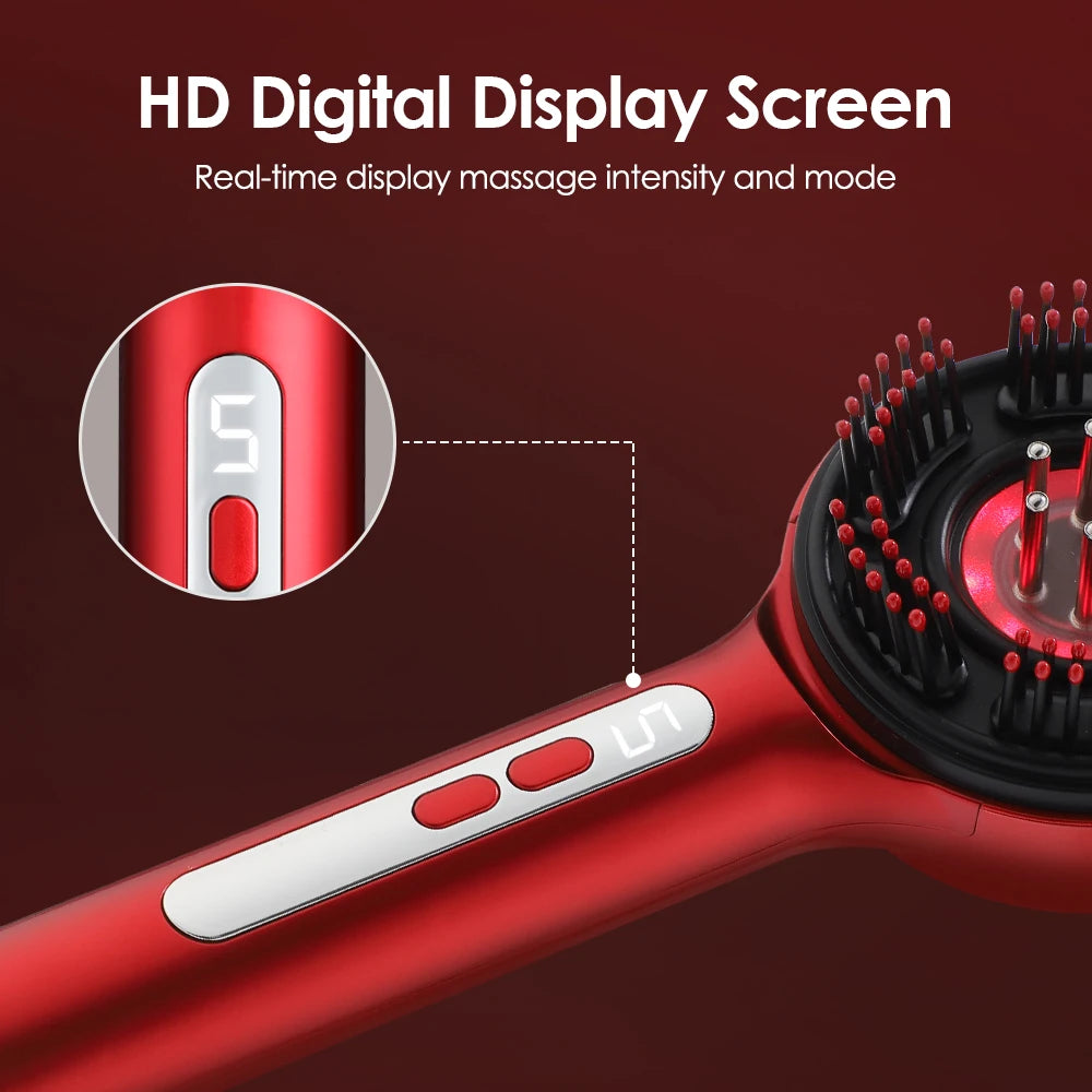 Electric Vibration Massage Comb