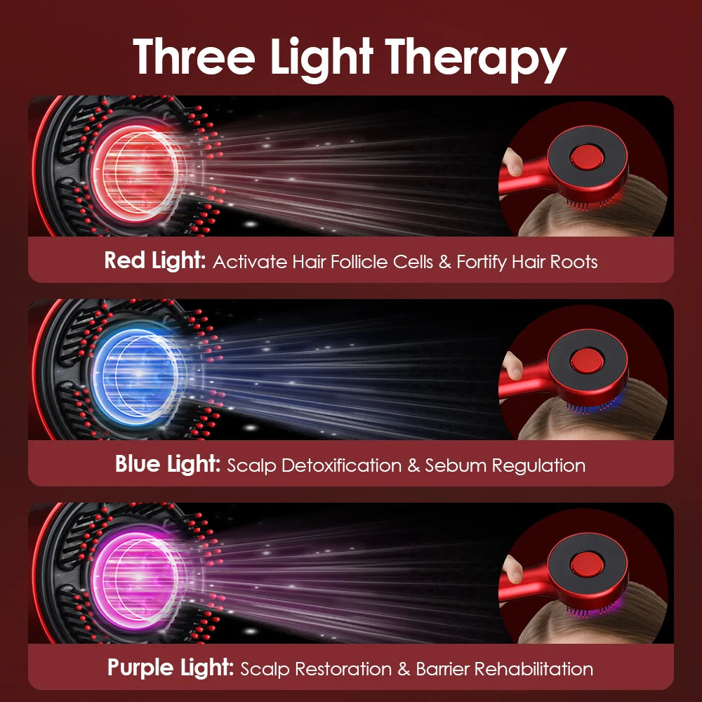 Electric Vibration Massage Comb