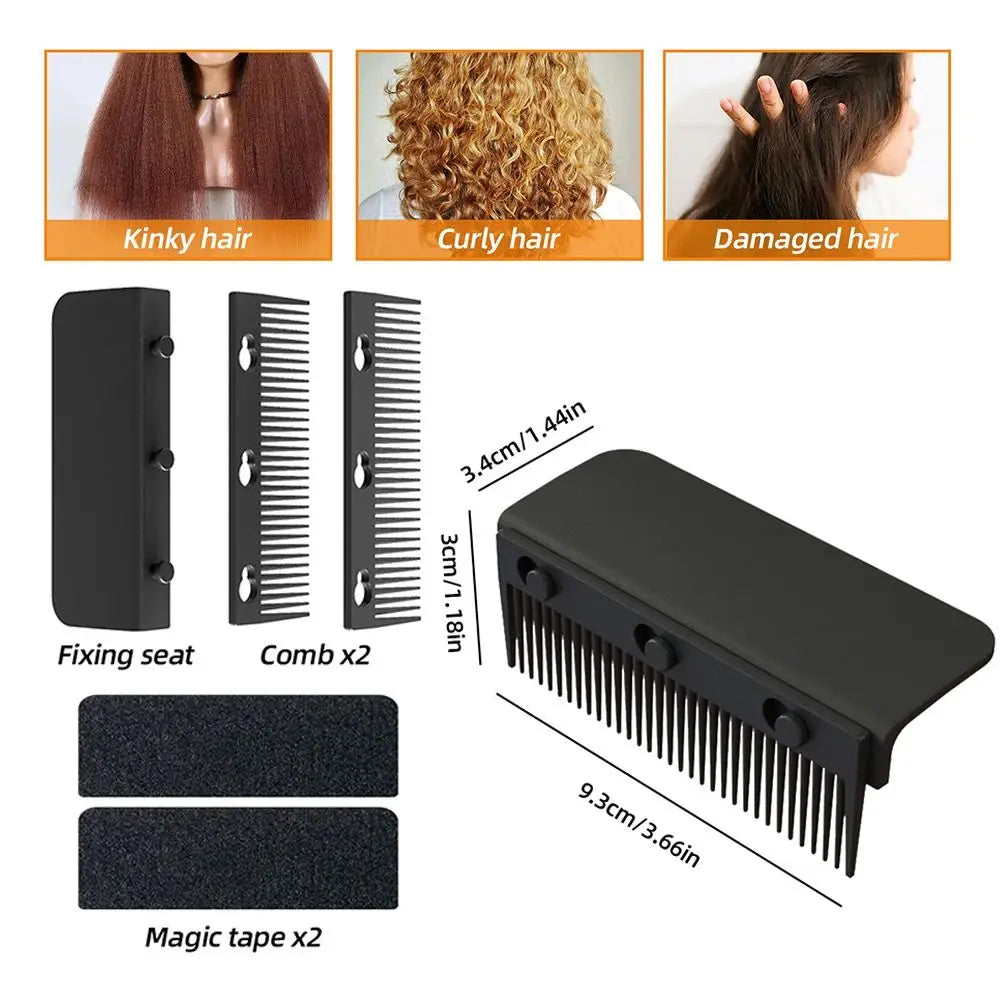 Flat Iron Comb Attachment Hair Straightener
